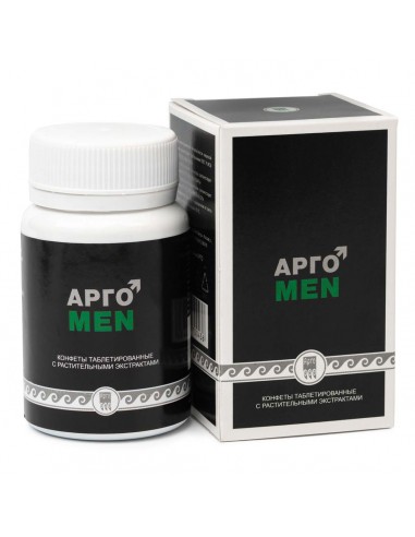 Цукерки з рослинними екстрактами «АргоMeN» Арго за низькою ціною - виробник Апіфарм